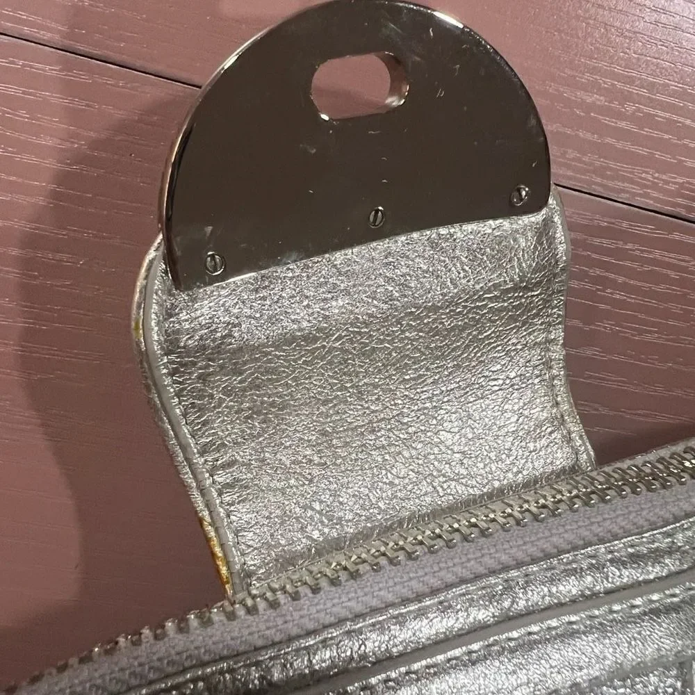 Boktier Silver Evening Clutch